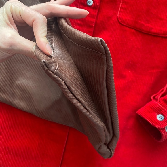 Leather Clutch Paola Del Lungo - Picture 7 of 10